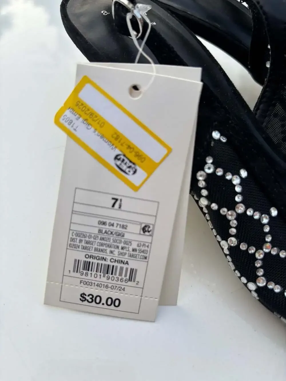A New Day Women's Gigi Embellished Slingback Kitten Heels